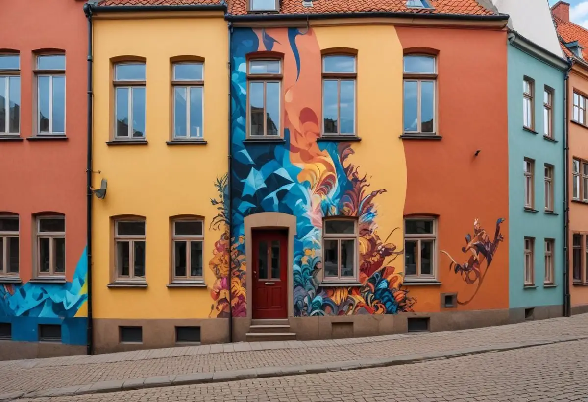 Konst i Gdansk illustration