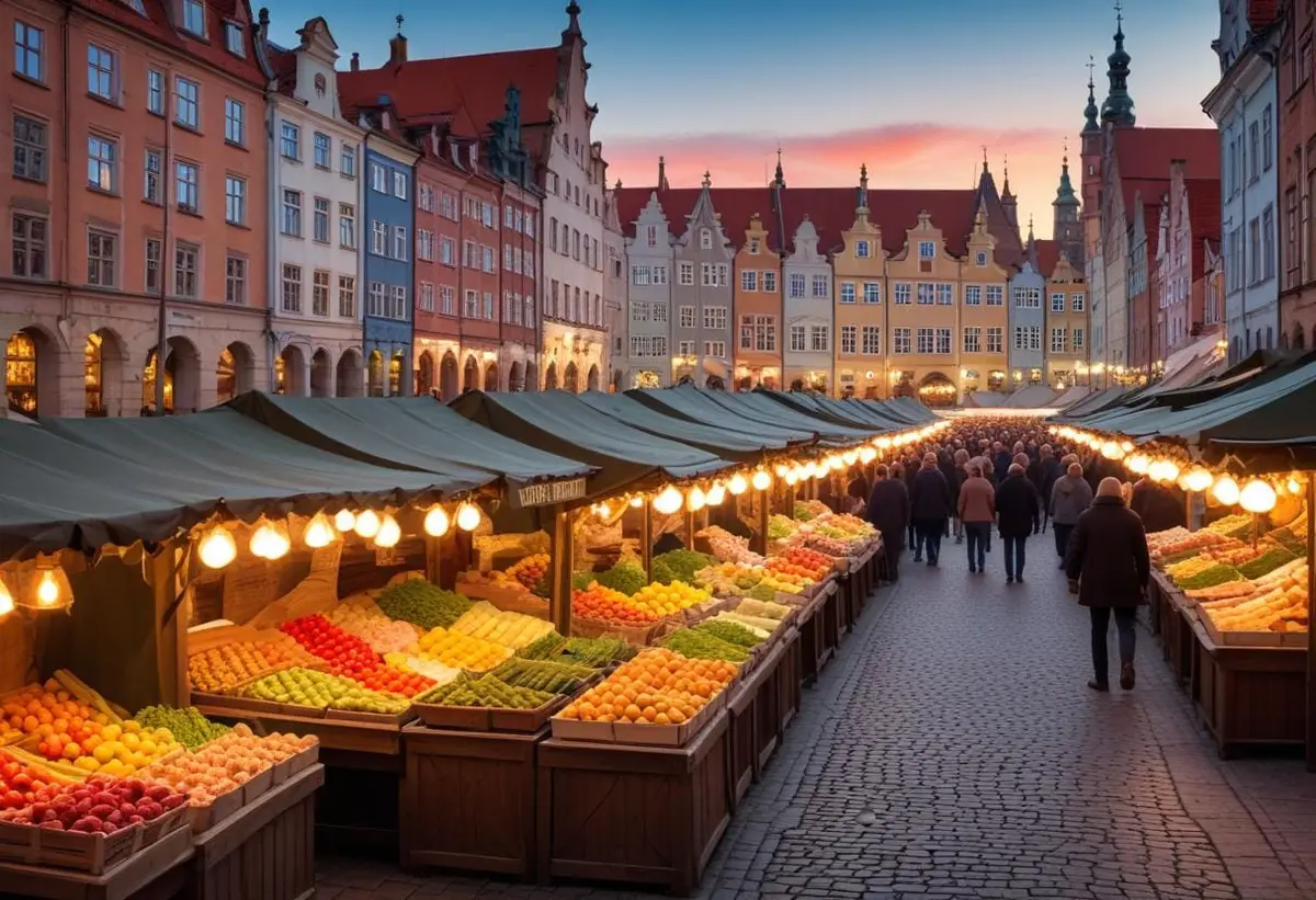 Upptäck de bästa marknaderna i Gdansk! illustration