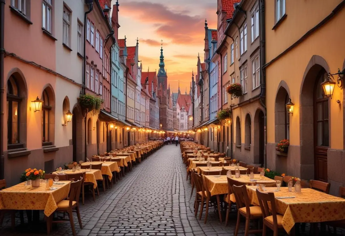 Njut av de bästa restaurangerna i Gdansk! illustration