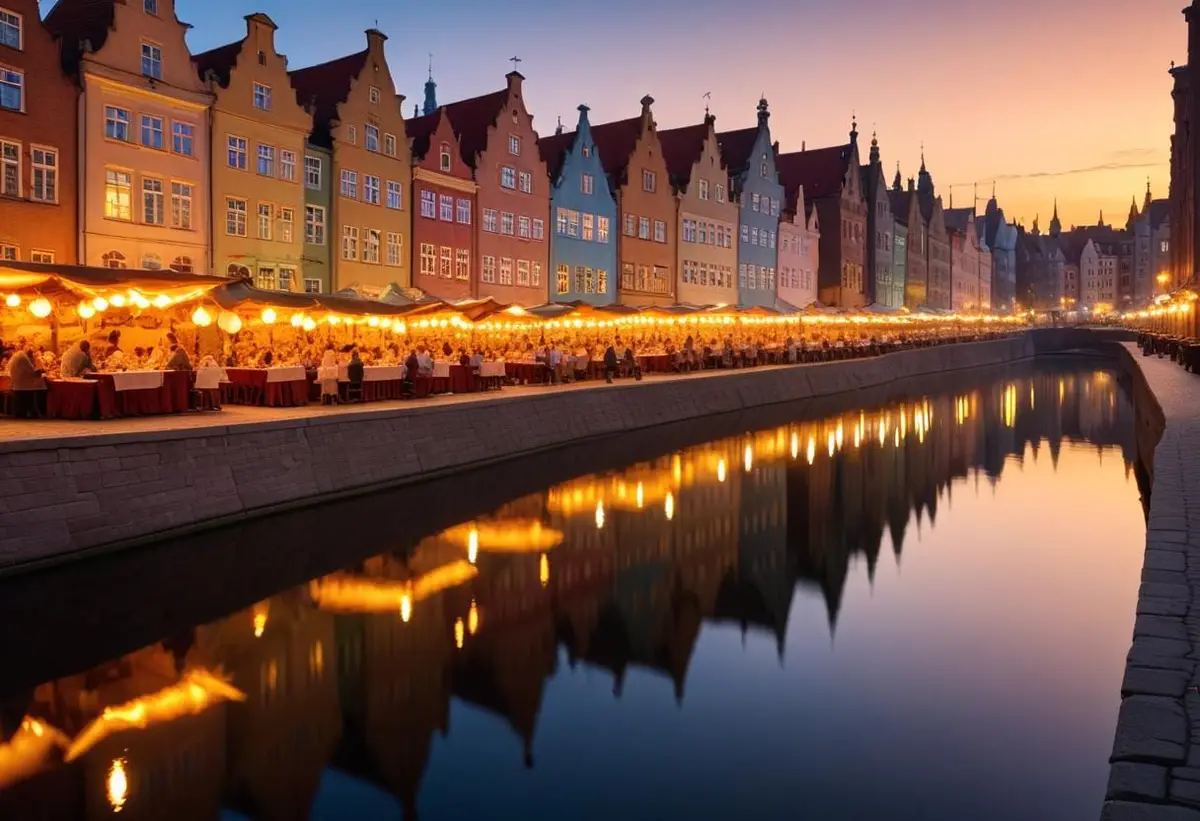 Shopping i Gdansk illustration
