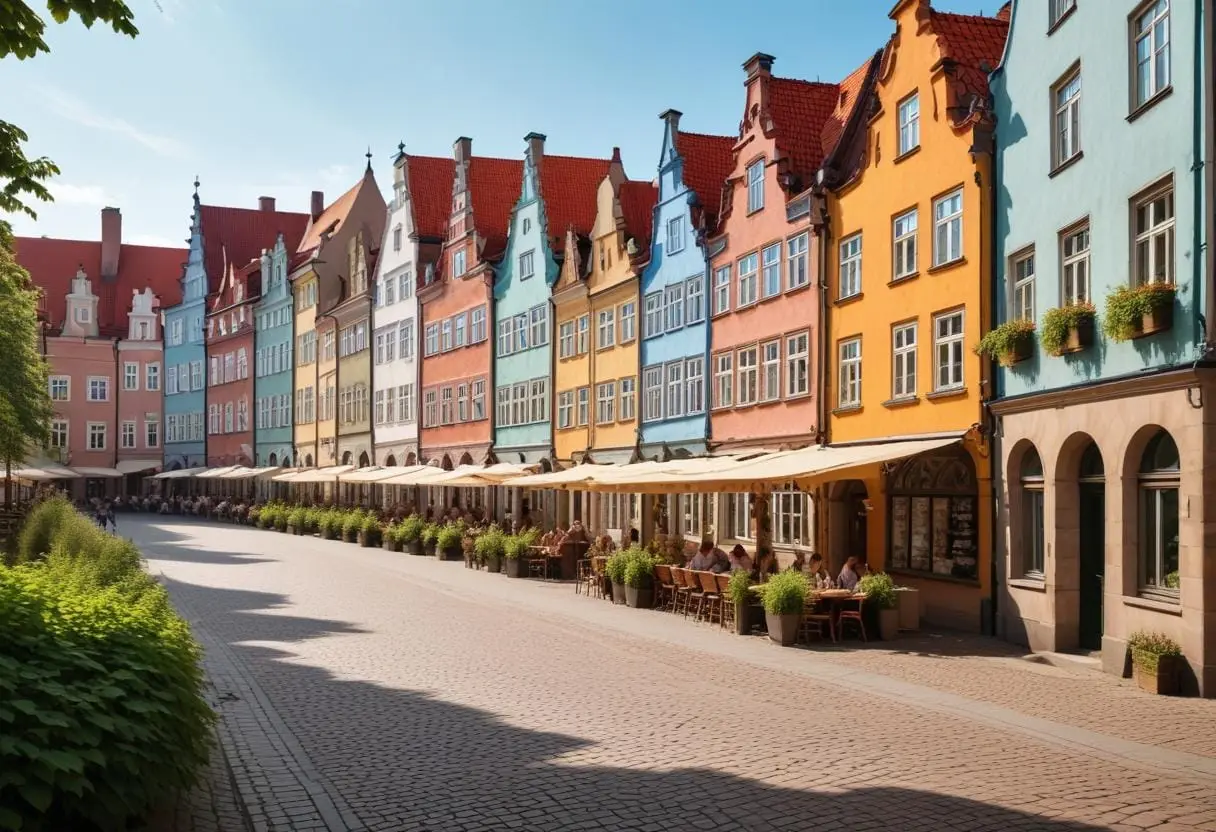Studentboende i Gdańsk illustration