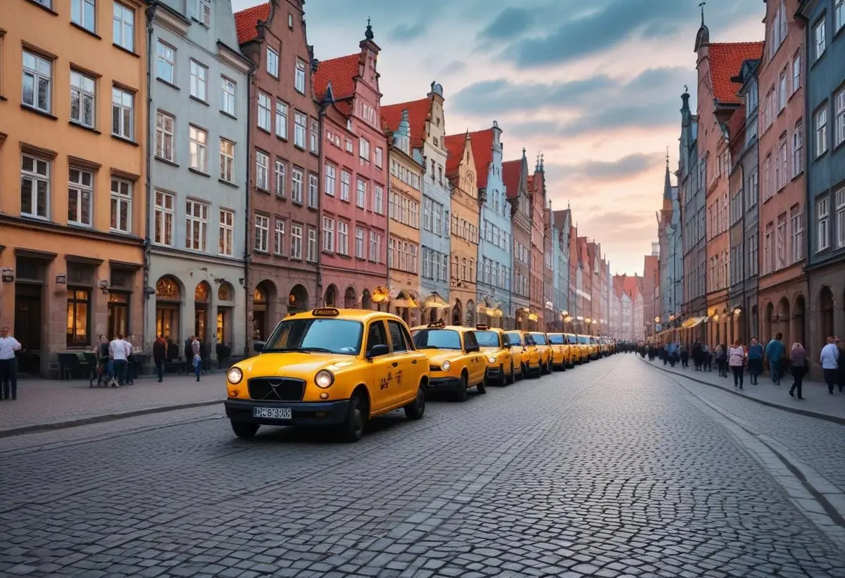 Så här får du den bästa taxiresan i Gdansk illustration